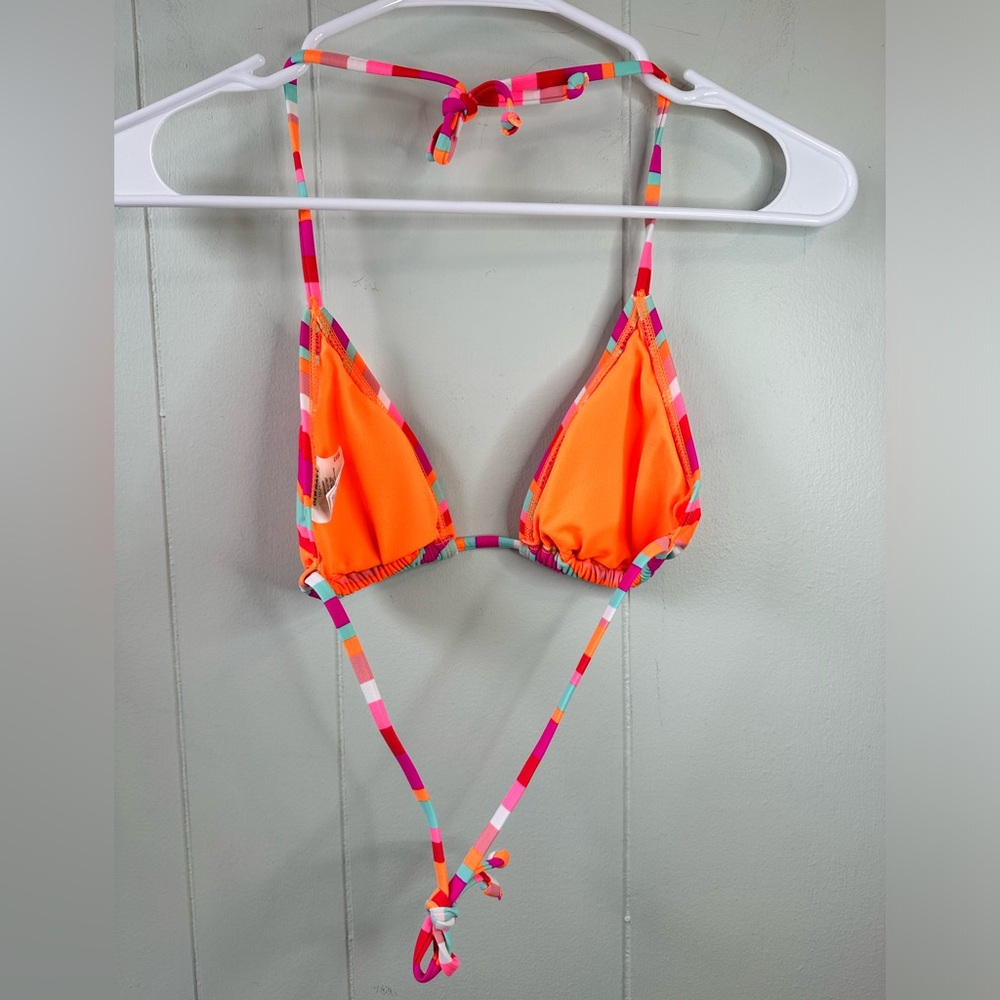 Old Navy Pink and Orange Bikini Vibrant Swimwear - Picture 6 of 9